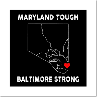 Baltimore Strong Posters and Art